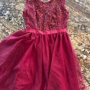 Sparkling Red Dress
